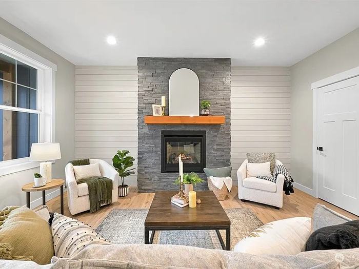 Living room flooring
