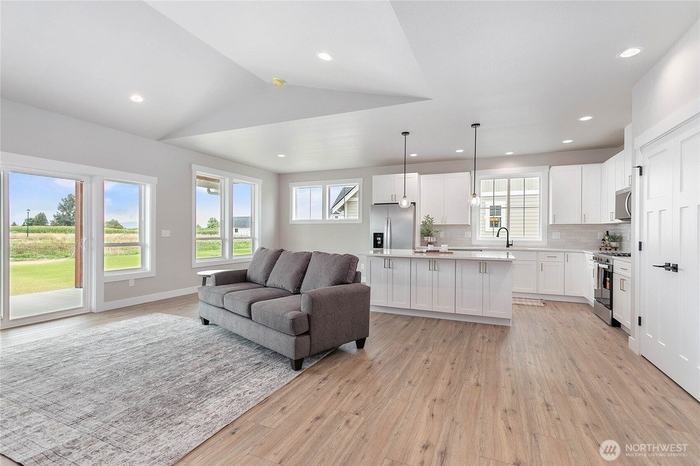 Open-concept flooring