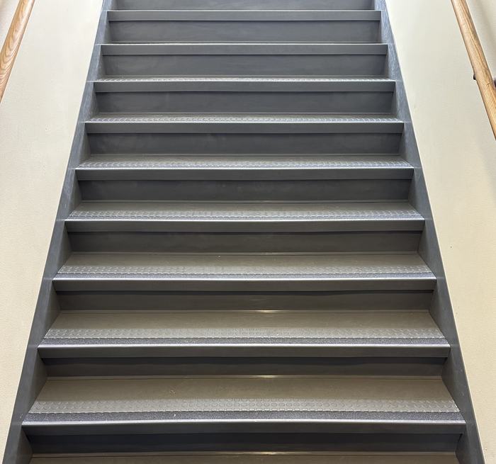 Stair treads and risers